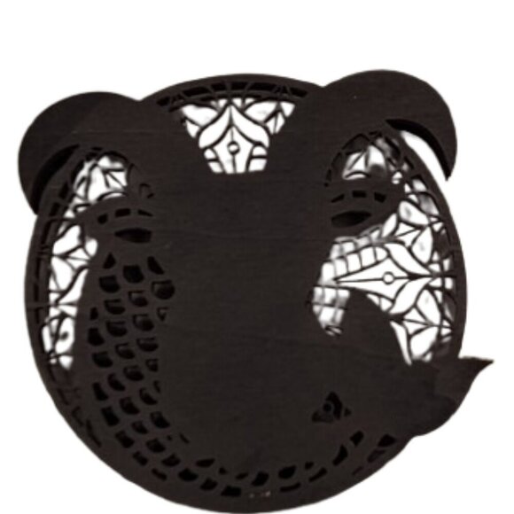 Capricorn Zodiac Sign Layered Design. Refrigerator magnet. - Picture 3 of 3